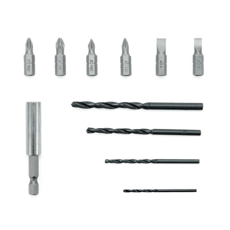 Акумулаторен ударен винтоверт TOTAL Industrial, 20 V, 2 x 2.0 Ah Li-Ion, + аксесоари